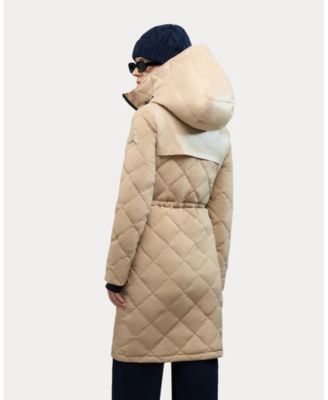 Women's Arly Elongated Hybrid Lightweight Puffer Coat