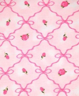 Toddler Girls' 12M-5T Round Neck Top and Pull-On Pants, 3-Piece Pajama Set