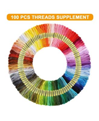 Embroidery Floss Kit 364 Pack 200 Colors Friendship Bracelets Tools String Make