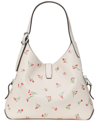 Vibrant Buds Small Crossbody Tote Handbag
