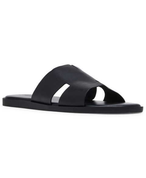 Мужские тапочки Steve Madden Leone Slip-On Slipper, цвет: Чёрный