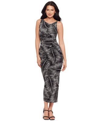 Women's Palmera Jewel Neck Maxi Dress