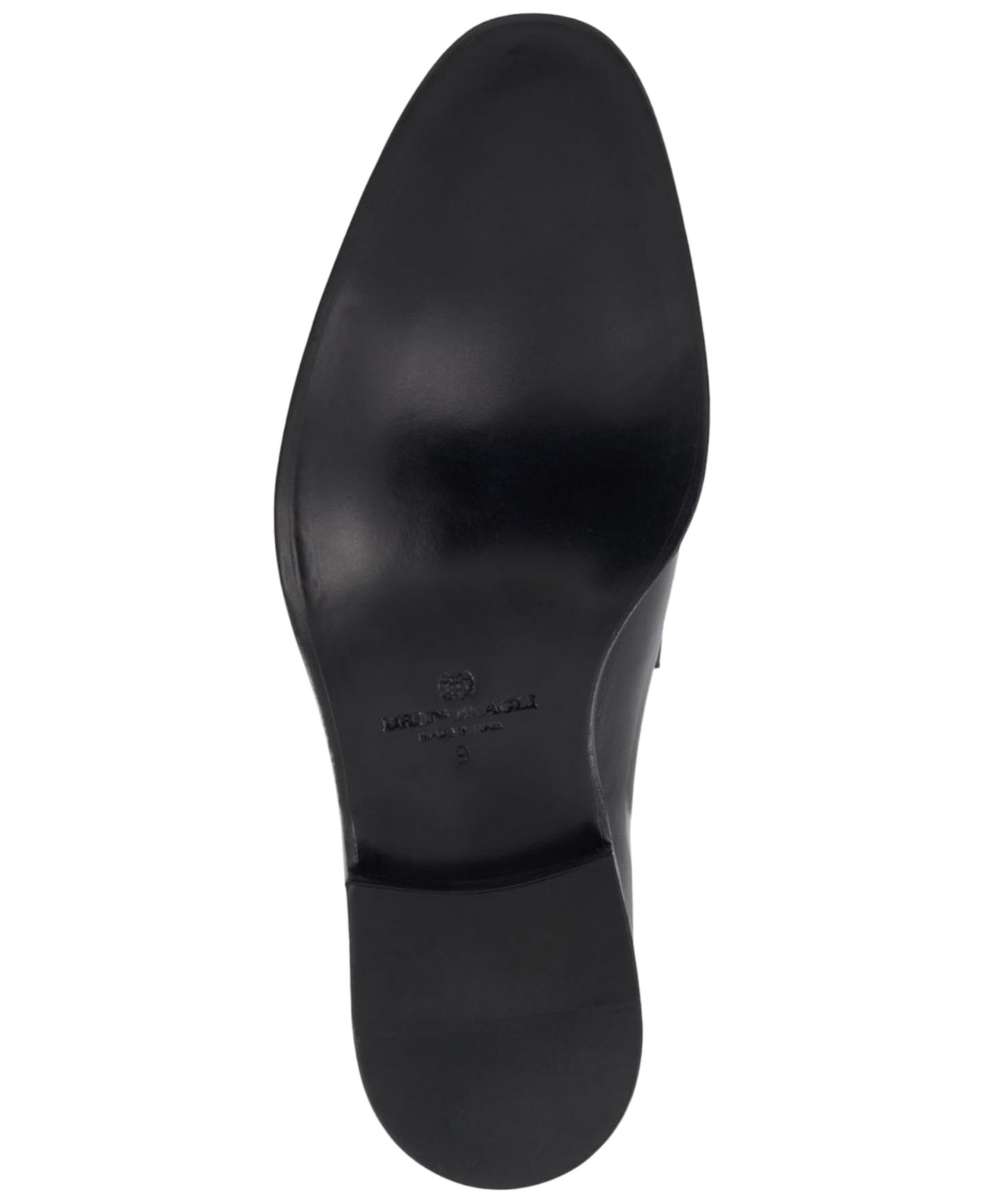 Мужские туфли Bruno Magli Maiocosera Slip-On, цвет: Чёрный лаковый — фото 5