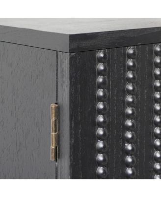 Modern Wood Storage Cabinet 30in Decorative Door Accent Sideboard For Bedroom Entryway