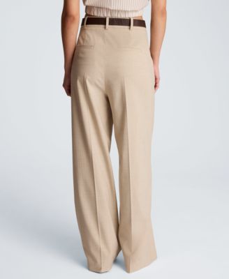 Women's High-Rise Wide-Leg Pants