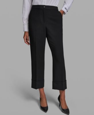 Cropped & Ankle Pants Black Suits For Women: Shop Women | Macy's