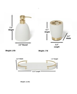 Dubai 3-Pc. Bath Set