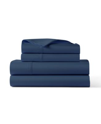 Spencer 475 Thread Count Cotton Sateen 4-Pc. Sheet Set, King