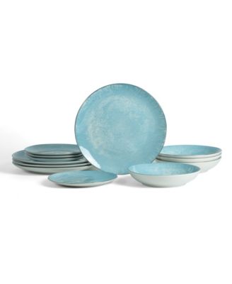 Onyx 12-Pc. Dinnerware Set, Service For 4