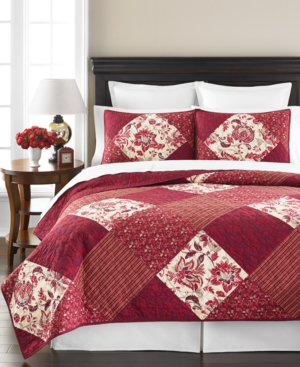 Martha Stewart Collection Somerset Square King Quilt, Only 