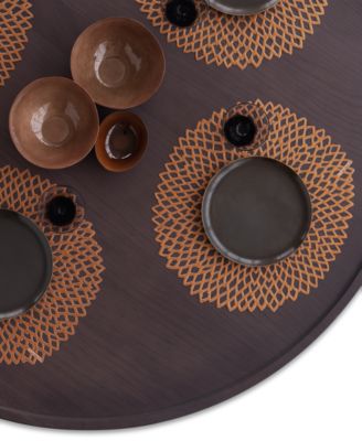 Pressed Dahlia Placemat