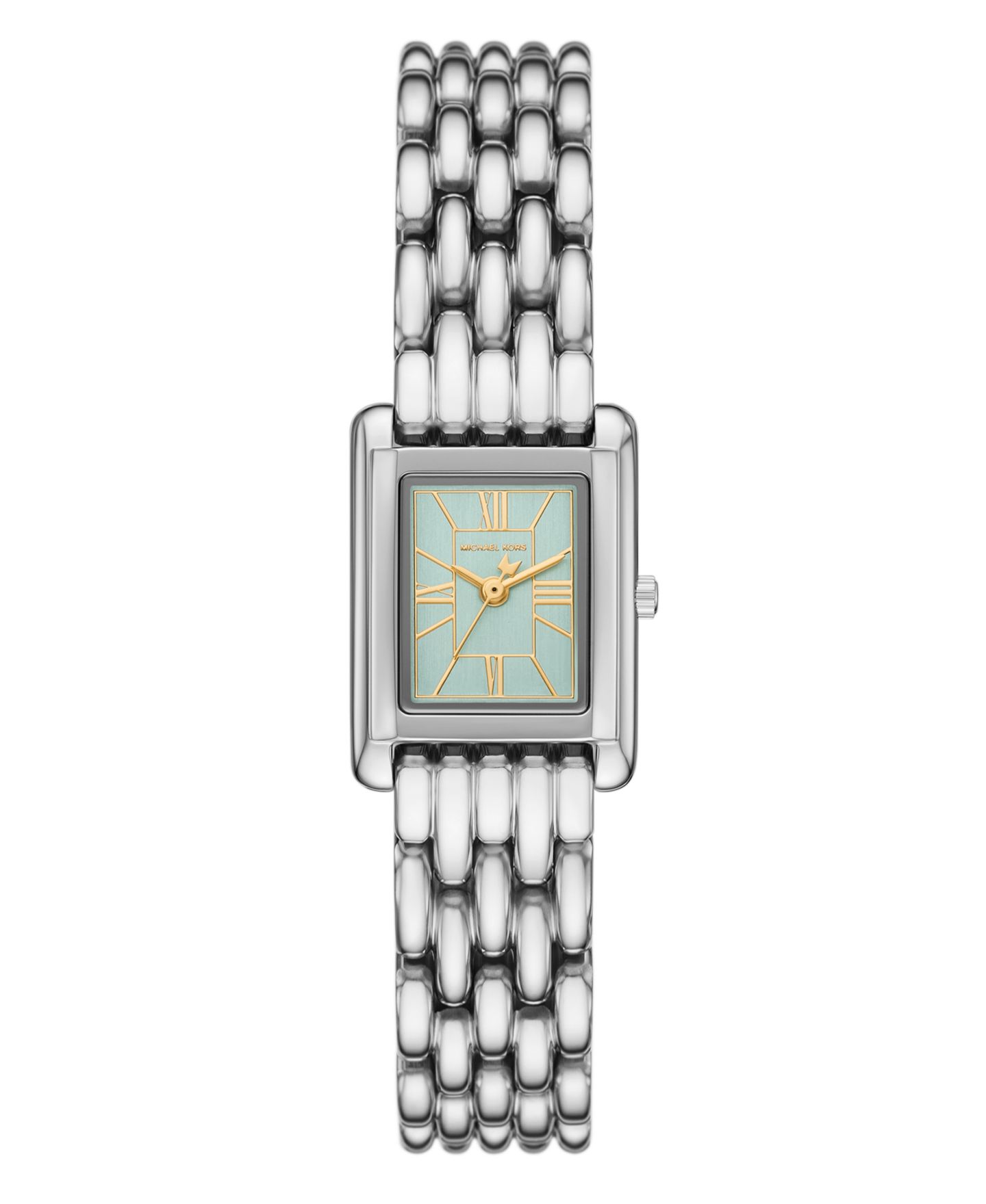 Женские часы Michael Kors Essex Quartz Three-Hand Silver Stainless Steel Watch 27mm — фото 1