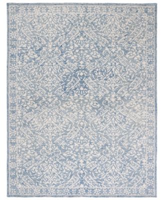 Olivier LRL6935M Blue and Ivory 8' X 10' Area Rug