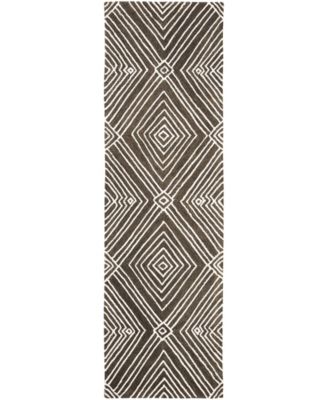 Isabella LRL6608F Charcoal 2'3" X 8' Runner Area Rug