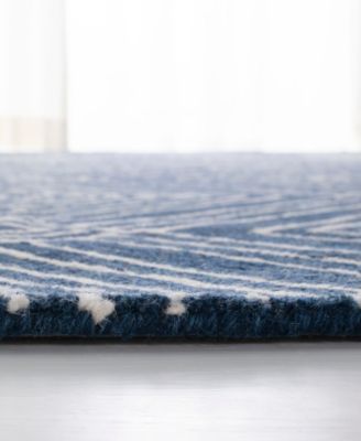Isabella LRL6608N Indigo 2'3" X 8' Runner Area Rug