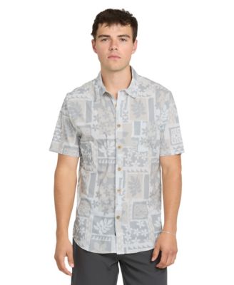 Quiksilver Men's Short-Sleeve Sandy Cove Shirt