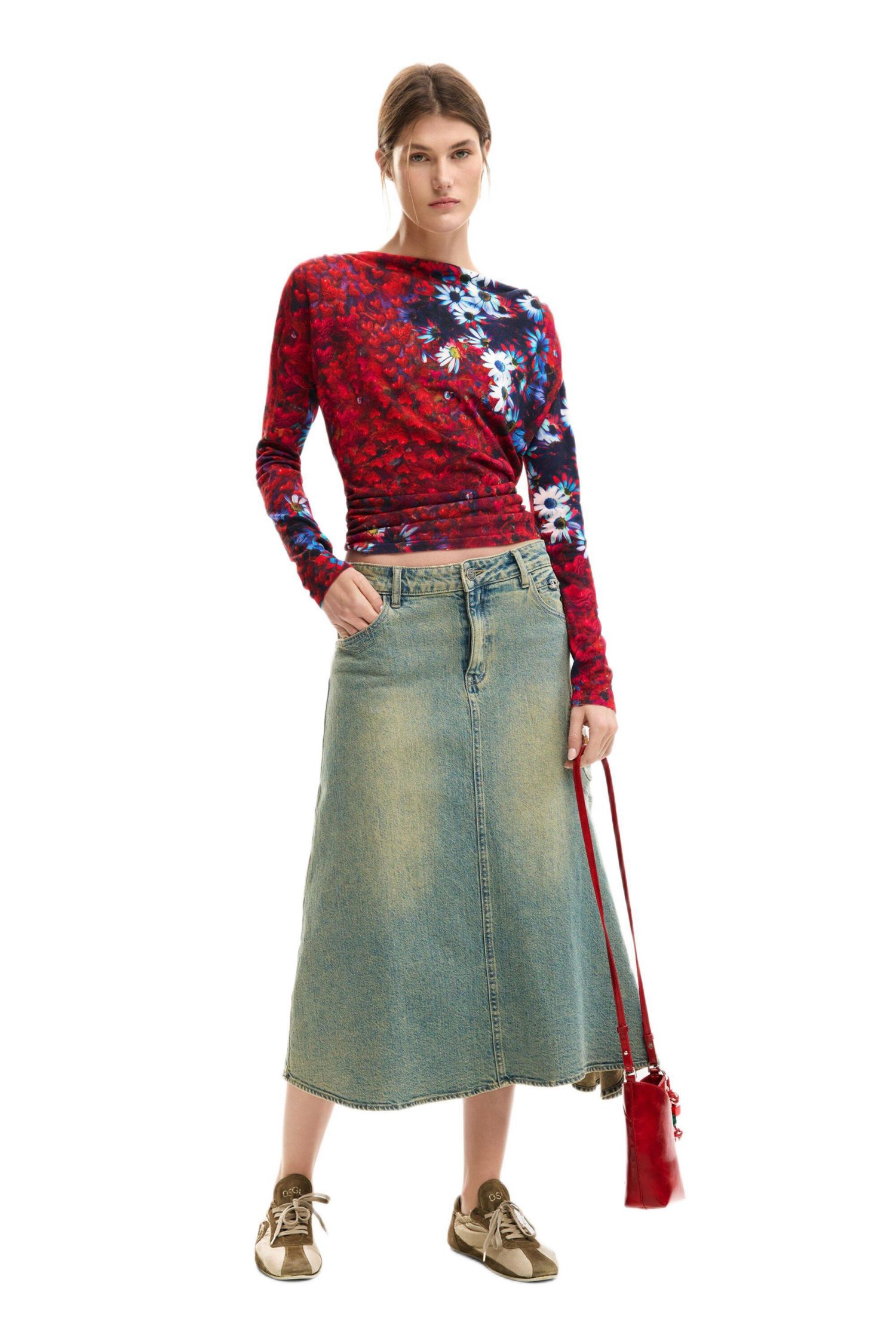 Women's Thin daisy sweater