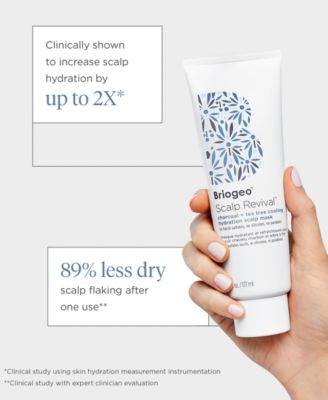 Scalp Revival Charcoal + Tea Tree Cooling Hydration Scalp Mask, 6 oz.