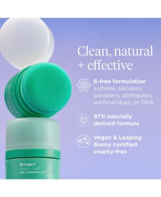 Style + Treat Translucent Dry Shampoo Puff, 0.53 oz.