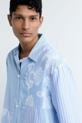 Men's Printed floral shirt