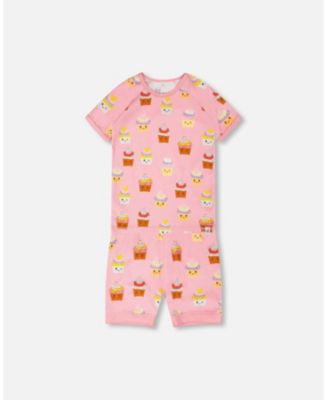 Little Girls Cotton Two-Piece Pyjama Set