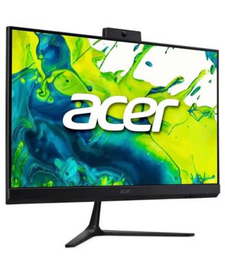 24" All-in-One Desktop Intel Core i3 1305U 8GB RAM Intel UHD Graphics 512GB SSD Windows 11 Home Full HD IPS 120Hz - Black