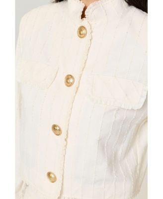 Women's Embellished Utility Jacket