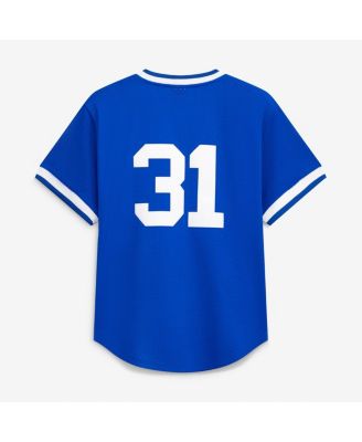 Men's Greg Maddux Royal Chicago Cubs Authentic Batting Practice Jersey