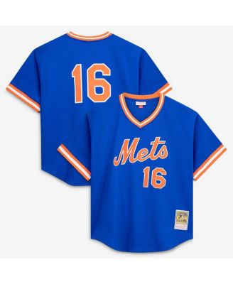 Men's Dwight Gooden Royal New York Mets Authentic Batting Practice Jersey