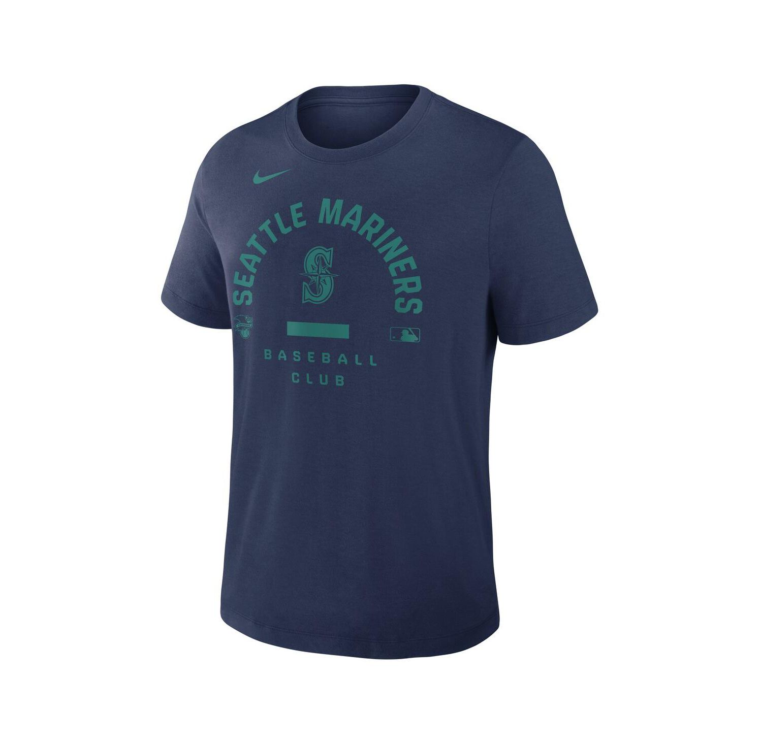 Men's Navy Seattle Mariners Authentic Collection Early Work Tri-Blend Dri-FIT T-Shirt