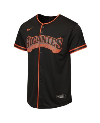 Big Boys and Girls Jung Hoo Lee Black San Francisco Giants Alternate 2 Replica Jersey