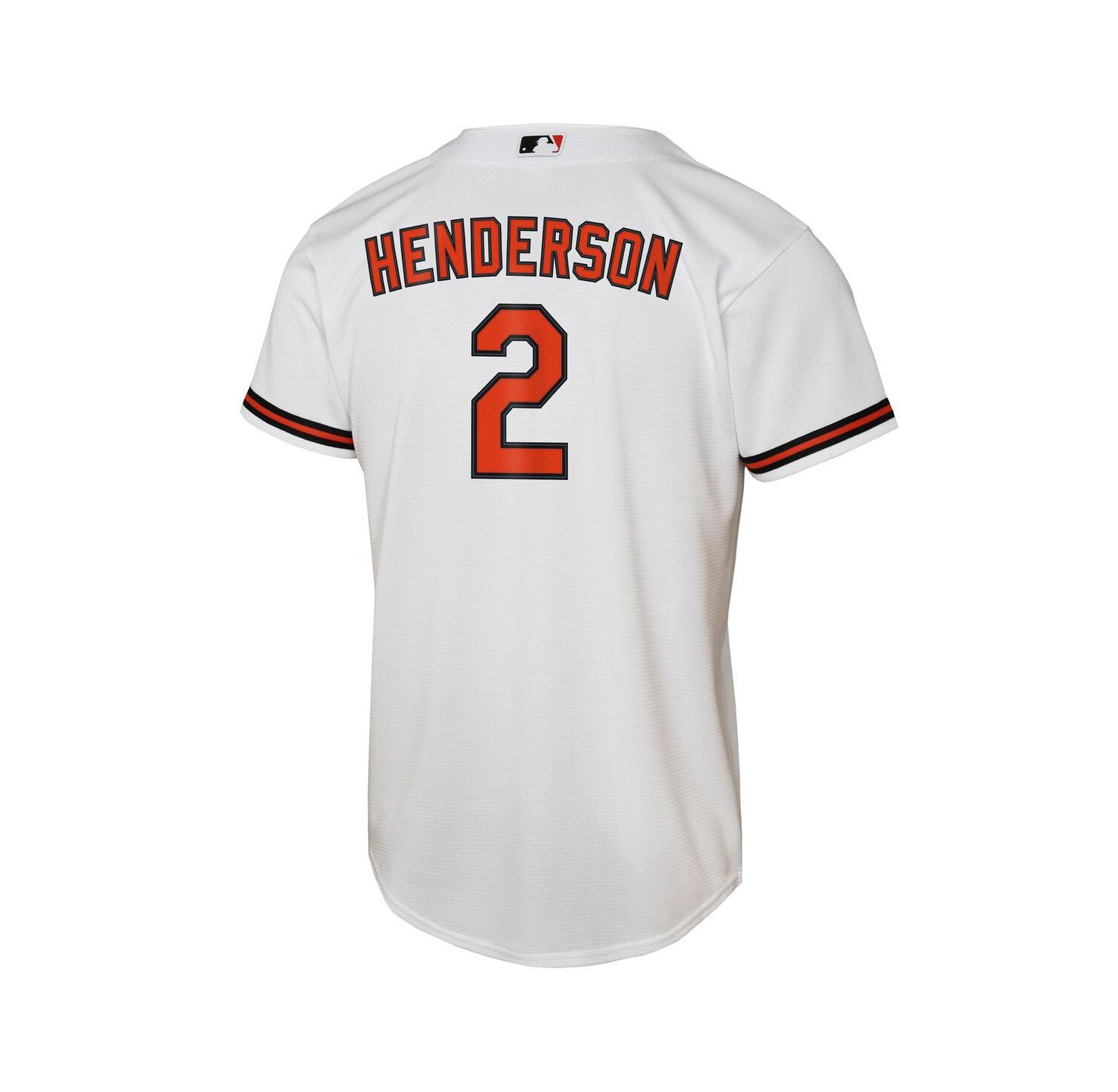 Big Boys and Girls Gunnar Henderson White Baltimore Orioles Home Replica Player Jersey
