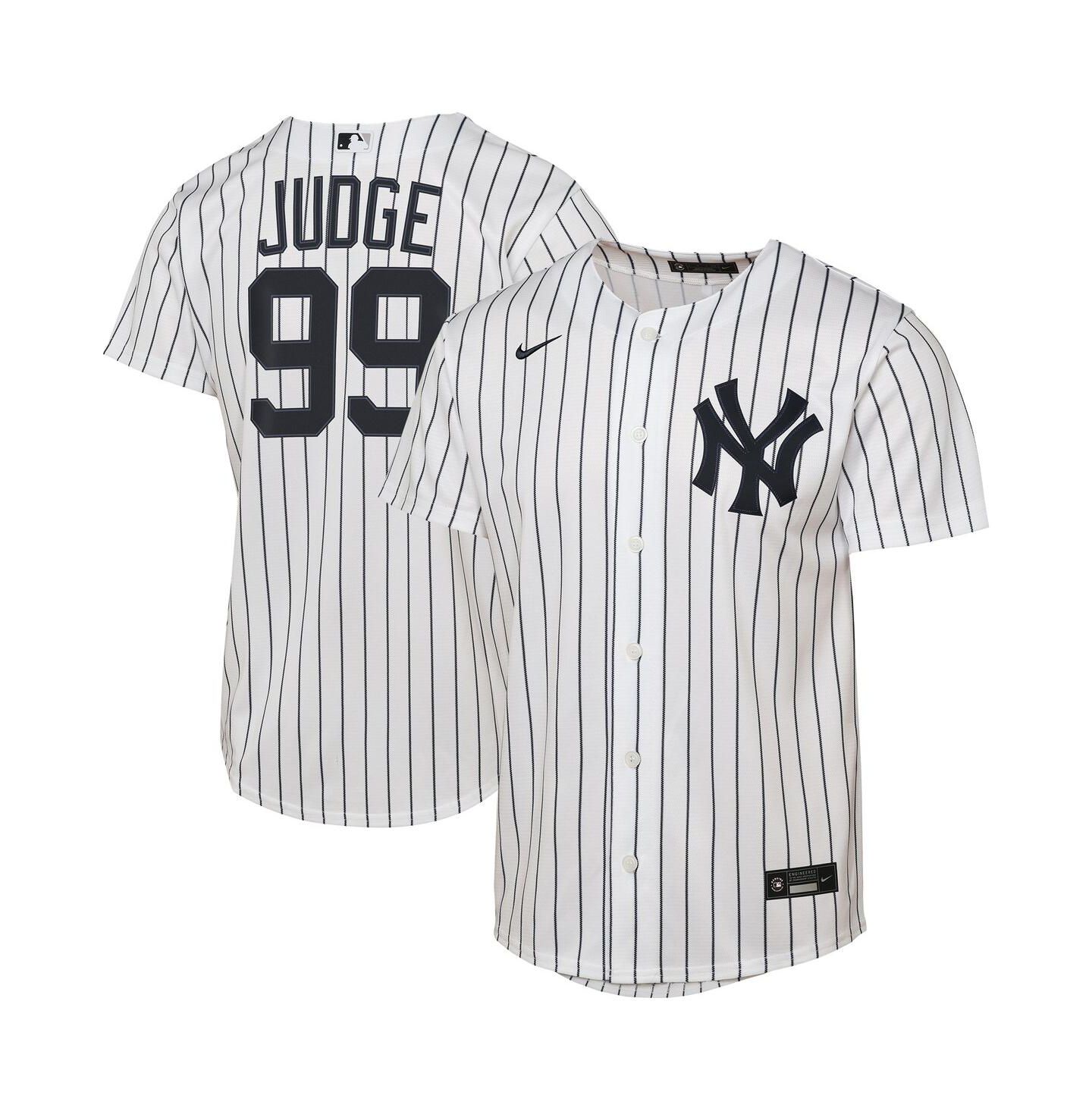 Детская домашняя джерси Nike Aaron Judge New York Yankees Replica, White — фото 1