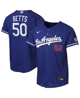 Big Boys and Girls Mookie Betts Royal Los Angeles Dodgers Alternate Stadium Jersey