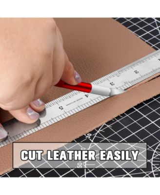 2 Pack Exacto Knife Set Precision Paper Carving Crafts Art Hobby High Carbon Steel