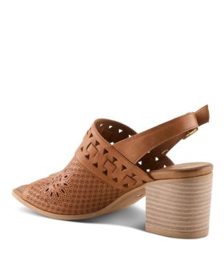 Women s Sunela Slingback Sandal with Laser-cut Style and Comfort