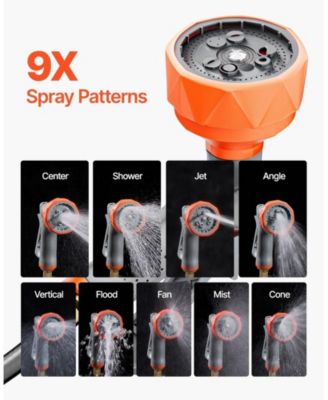 Retractable Hose Reel 1/2in x 145 ft Wall-Mounted Heavy Duty for Outdoors