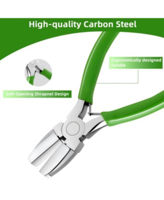 2pcs Pliers Set Nylon Jaw Bail Plier Beading Looping Wire DIY Crafts