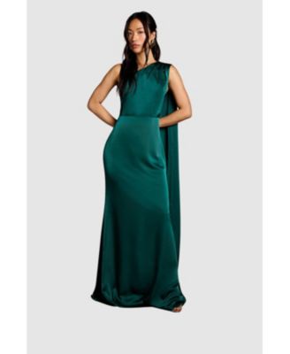 Women's One Shoulder Maxi Dress
