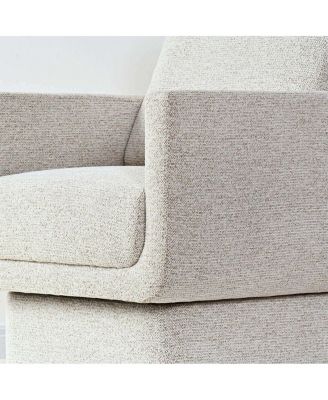 Modern Swivel Accent Chair, Upholstered Lounge Chair, 1 Piece
