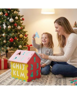 Puzzle Floor Mats with Interlocking Alphabet and Number for Kids