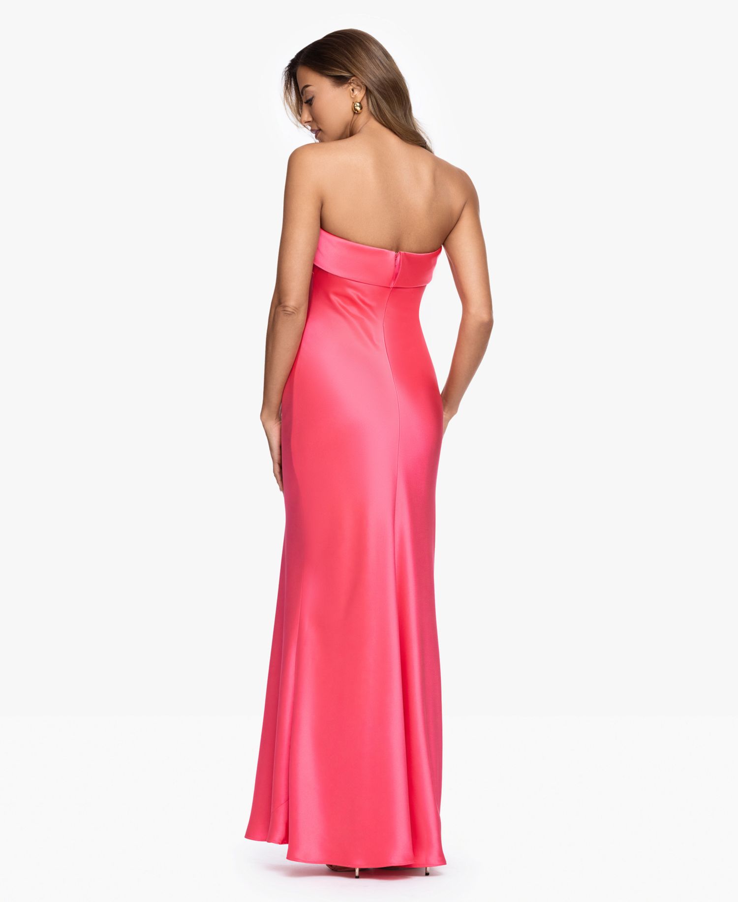 Women's Strapless Sleeveless Gown