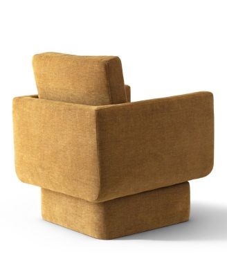 360 Swivel Barrel Accent Chair, Modern Club Lounge Chair, 1 Pc