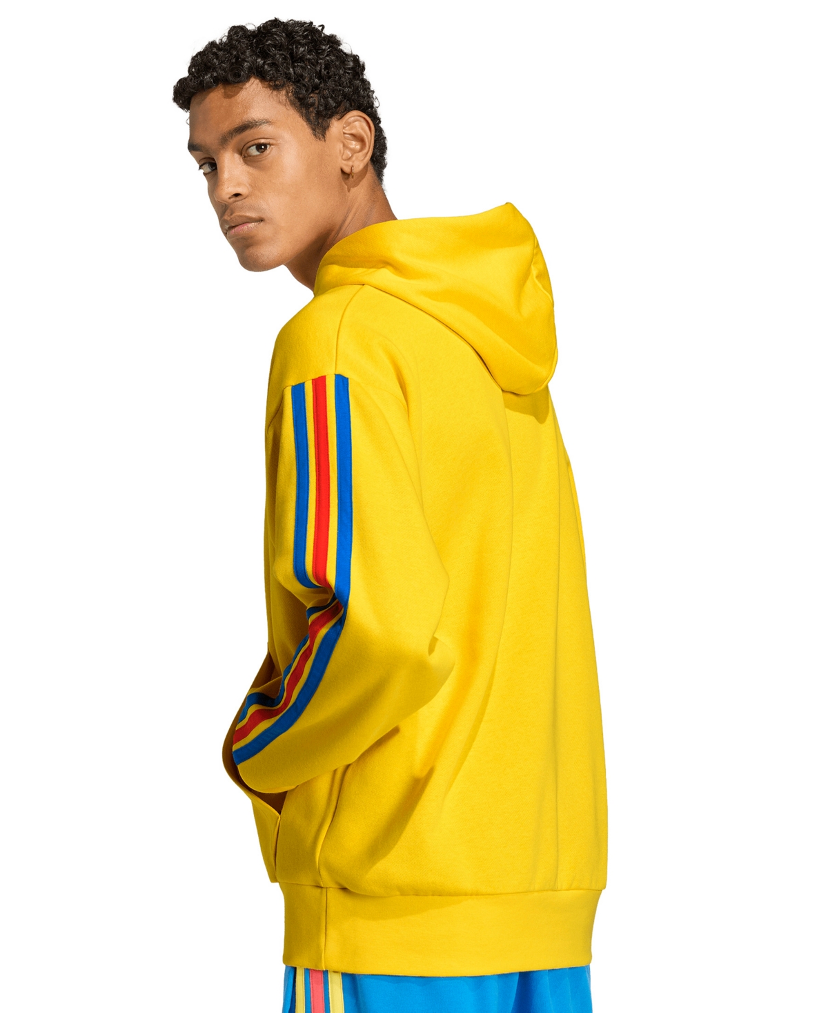 adidas Men's Fleece Long-Sleeve Hoodie