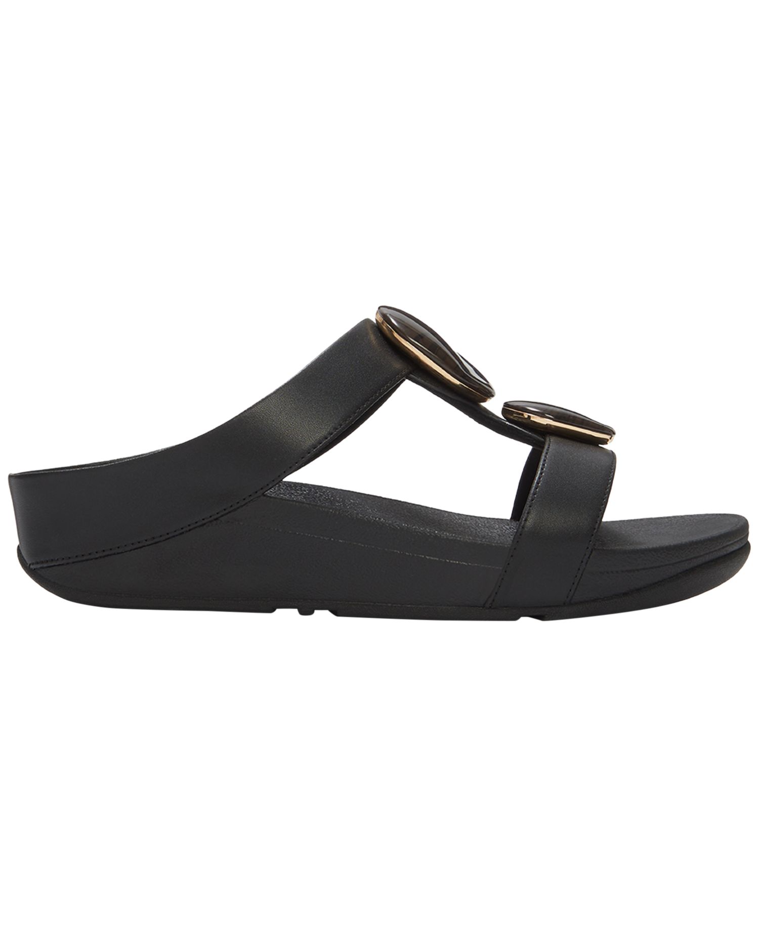 Women's Fino Marbled-Stone H-Bar Slides Sandals