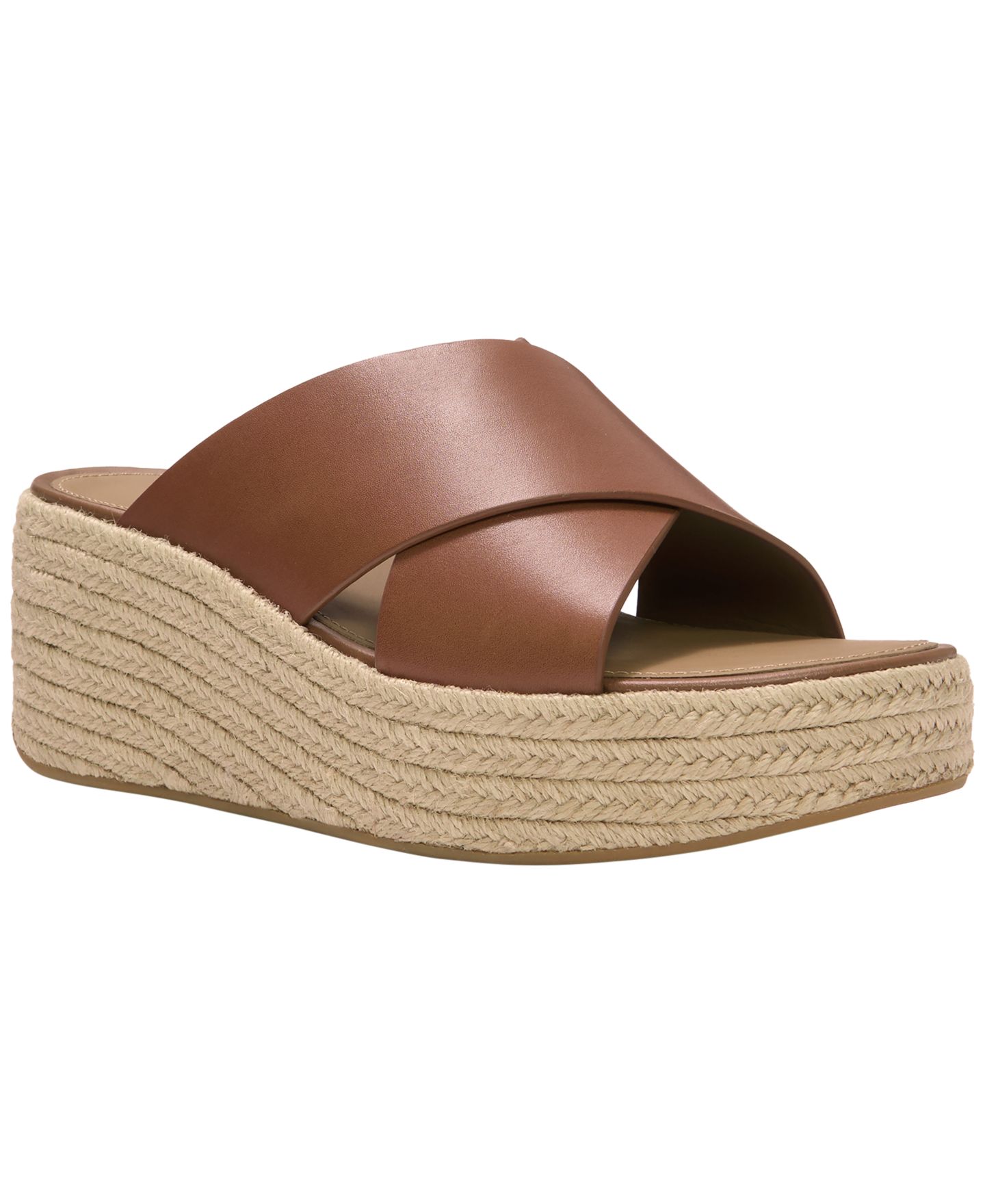 Женские сандалии FitFlop Platforms Espadrille Wedge, цвет: Рыжевато-коричневый — фото 1
