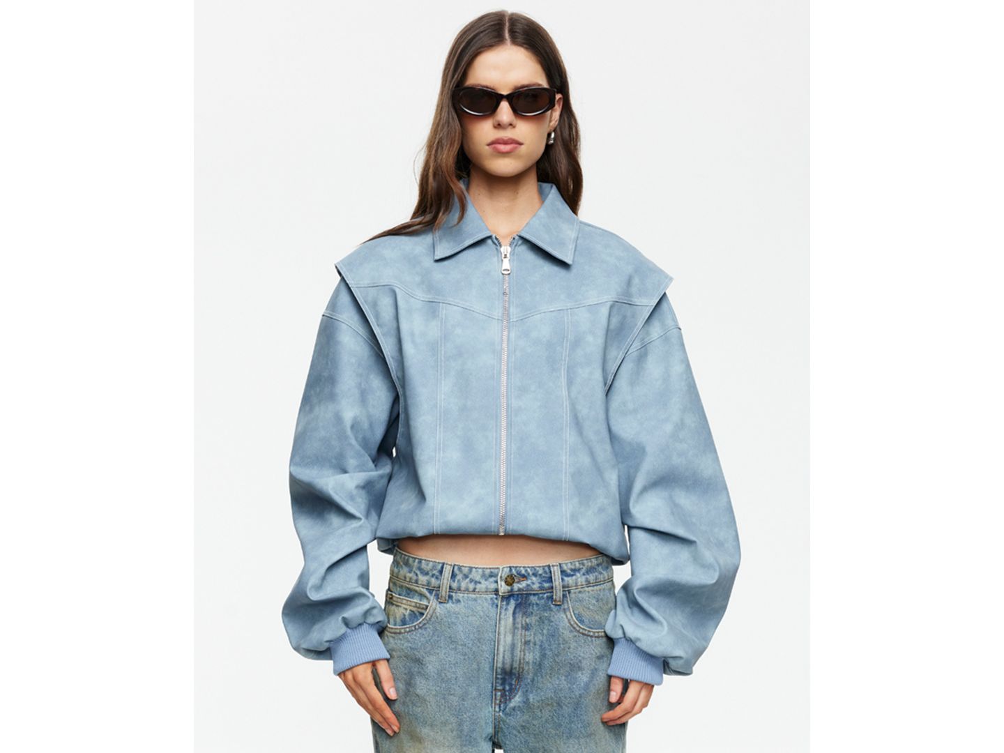Женская куртка Lioness Vista Spread Collar Bomber, цвет: Сланцевый — фото 1