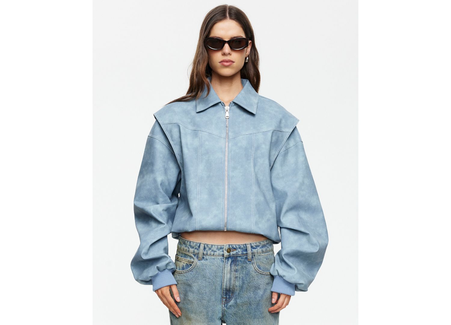 Women's Vista Spread Collar Bomber Jacket