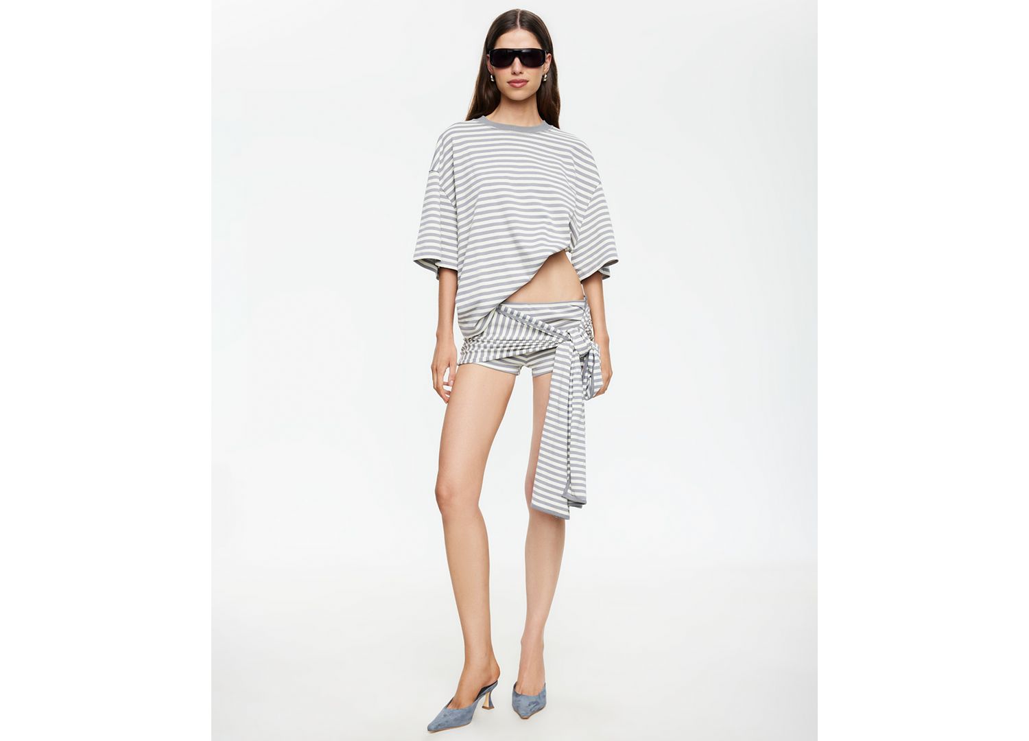 Women's Bloom Striped Crewneck T-Shirt