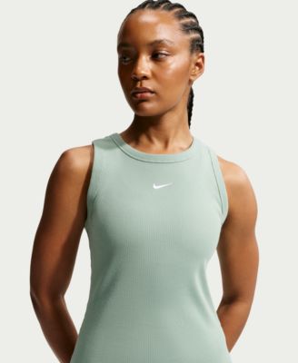 Women's Tight Ribbed Tank Top